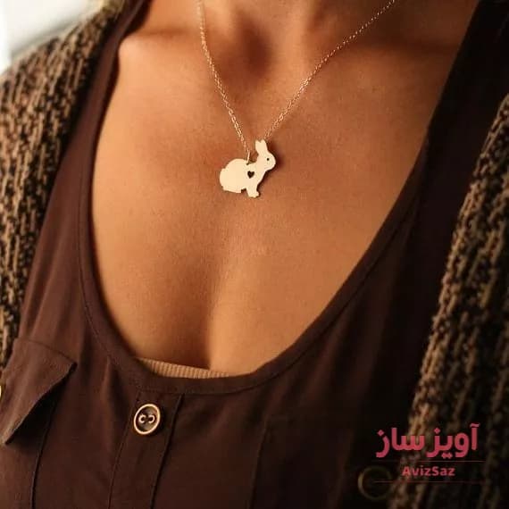 گردنبند خرگوش کد 100273