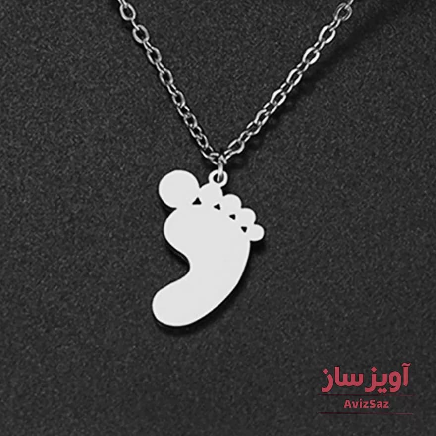 گردنبند کف پا کد 100260