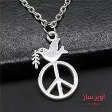 گردنبند کبوتر صلح کد 100259