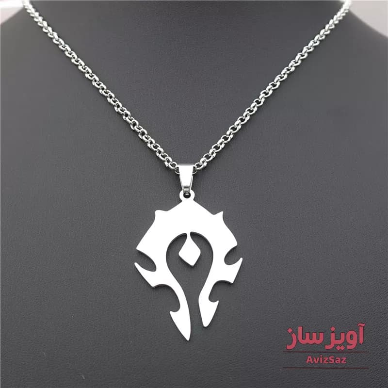 گردنبند نماد بازی وارکرفت World Of Warcraft کد 100242