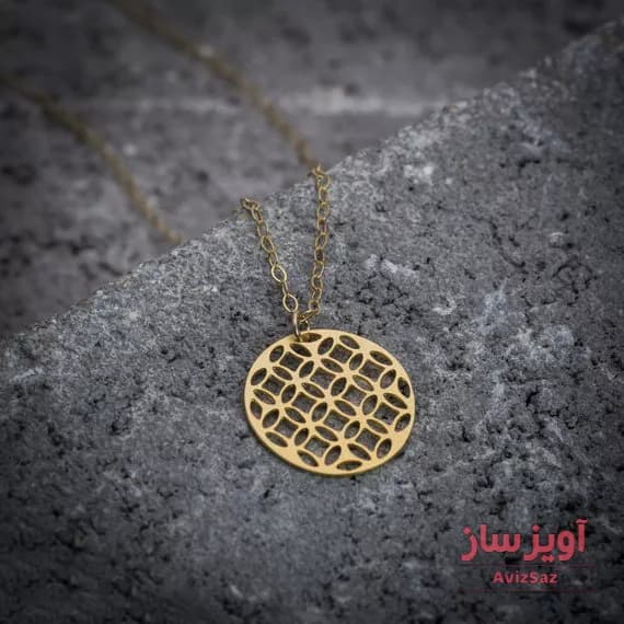 گردنبند هندسی کد 100234