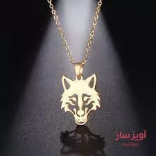 گردنبند گرگ کد 100212