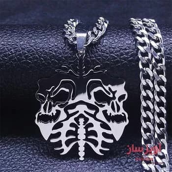 گردنبند جمجمه کد 100181