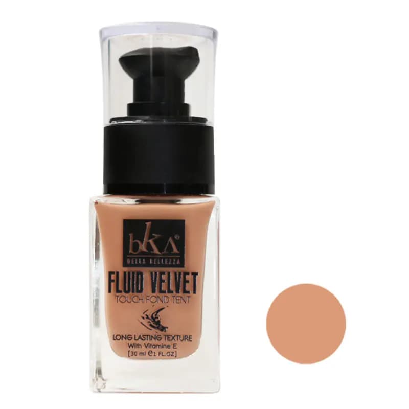 کرم پودر بکا مدل Fluid Velvet شماره F102 حجم 30 میلی لیتر