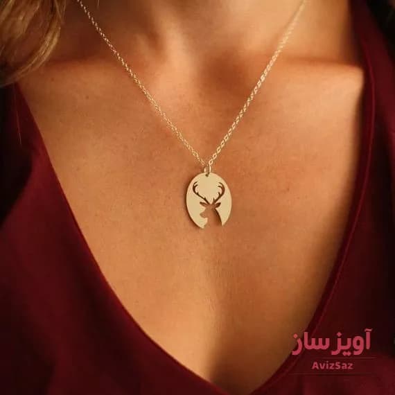 گردنبند گوزن کد 100141