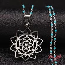 گردنبند گل زندگی کد 100129