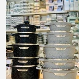 سرویس قابلمه 10 پارچه زیو ترکیه مدل 7145 کیفیت تضمینی — تصویر ۲