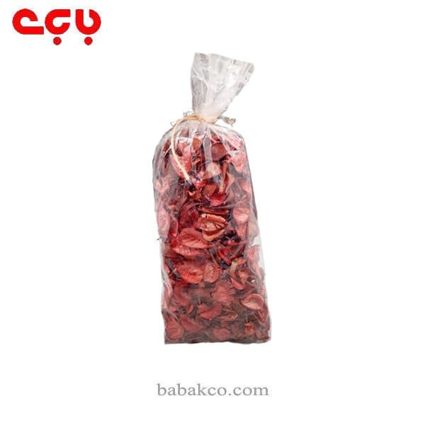 گل خشک قرمز بزرگ