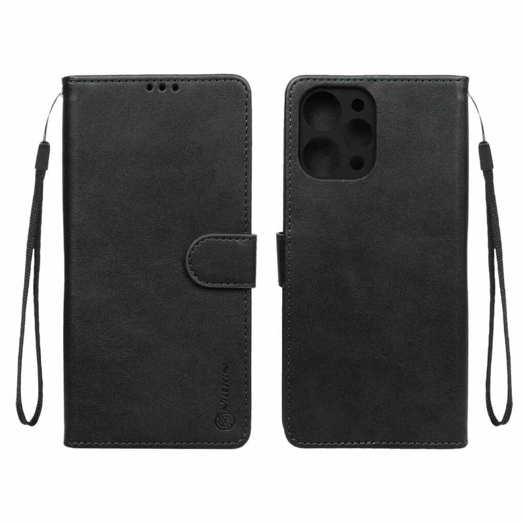 کیف موبایل مگنتی Nillkin مدل Xiaomi Redmi 12 / Poco M6 Pro 5G – مشکی — تصویر ۲