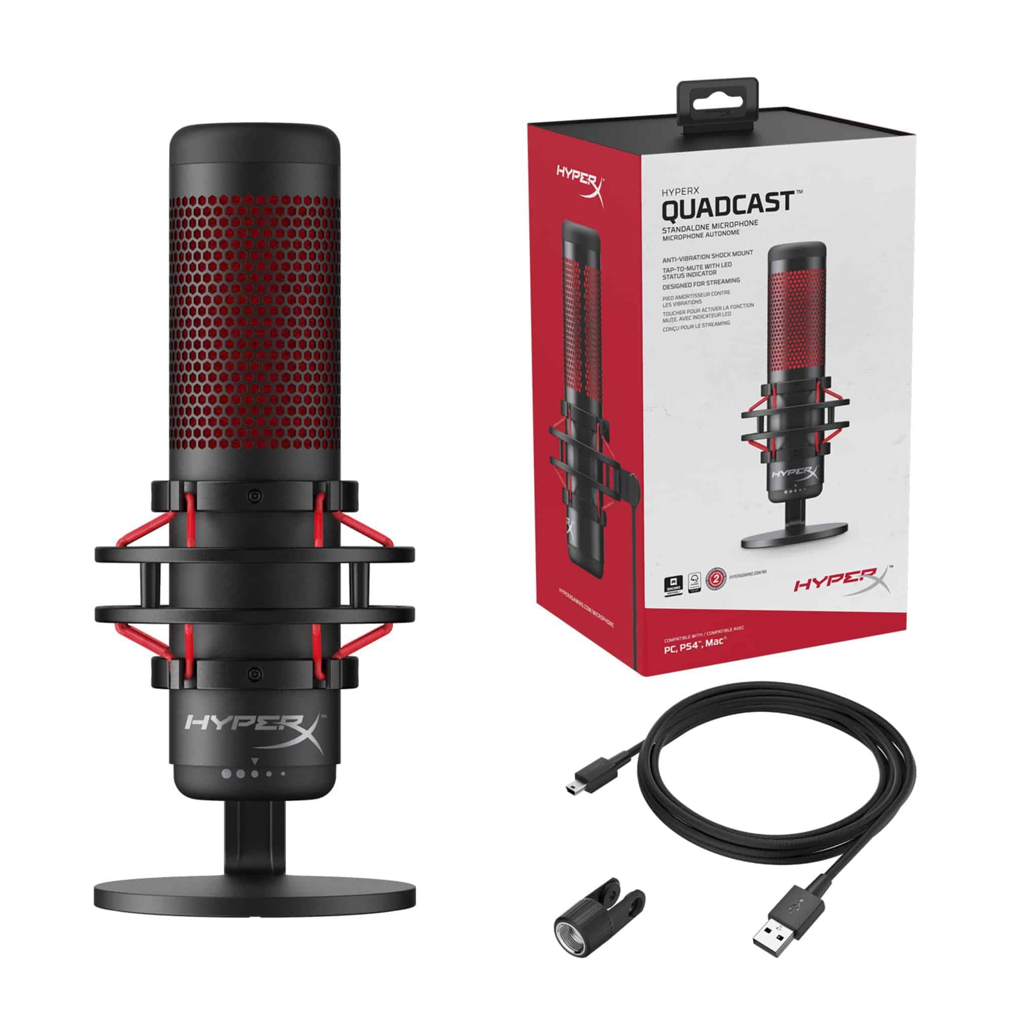 میکروفن HyperX Quadcast — تصویر ۲