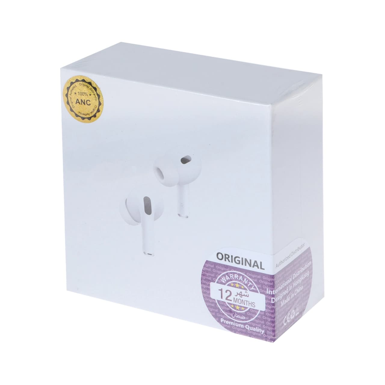 AirPods Pro2 (USB-C) – سفید – BSA (گارانتی شش ماهه شرکتی) — تصویر ۵
