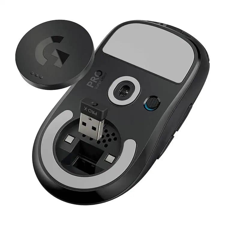 موس بی سیم لاجیتک مدل G – Pro X Superlight ( مشکی – سفارش امارات ) — تصویر ۵