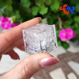 اسباب بازی یخ رنگی چراغدار تک عددی سایز 2/5در2/5 سانتیمتر — تصویر ۲