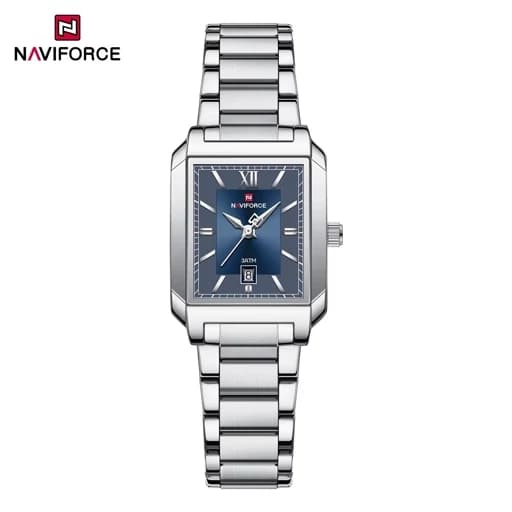 ساعت مچی زنانه نیوی فورس مدل NAVIFORCE 9251 نقره ای آبی