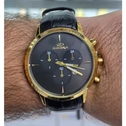 ساعت مچی مردانه الگانس ELEGANCE بند چرمی مقاوم دربرابر آب — تصویر ۲