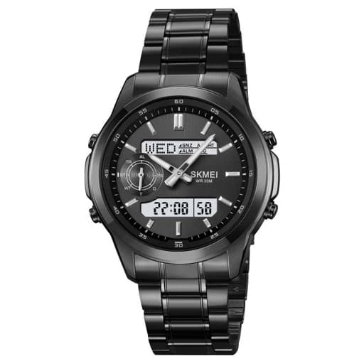 ساعت مچی عقربهای کوارتز مردانه اسکمی مدل 2284-blk