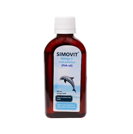 شربت امگا 3 سیموویت 200 میلی لیتر