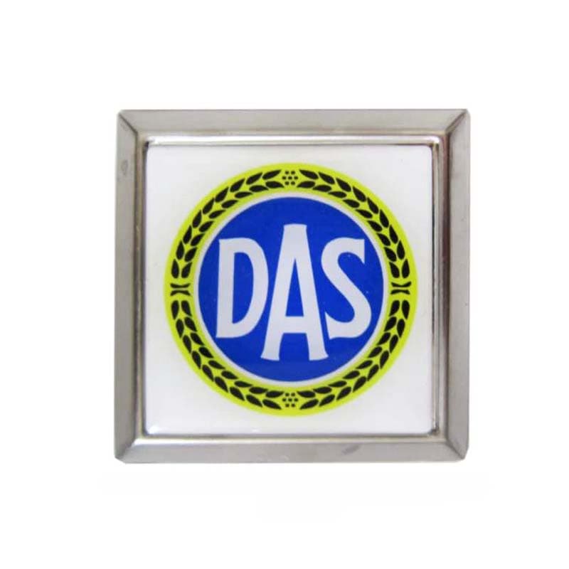 آرم مربعی جلو پنجره خودرو طرح DAS کد 0255