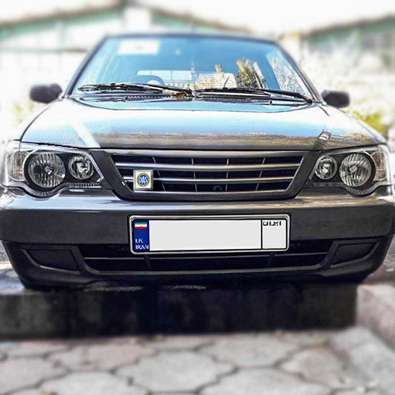 آرم مربعی جلو پنجره خودرو طرح DAS کد 0255 — تصویر ۲
