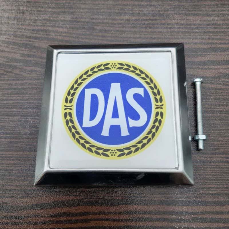 آرم مربعی جلو پنجره خودرو طرح DAS کد 0255 — تصویر ۳