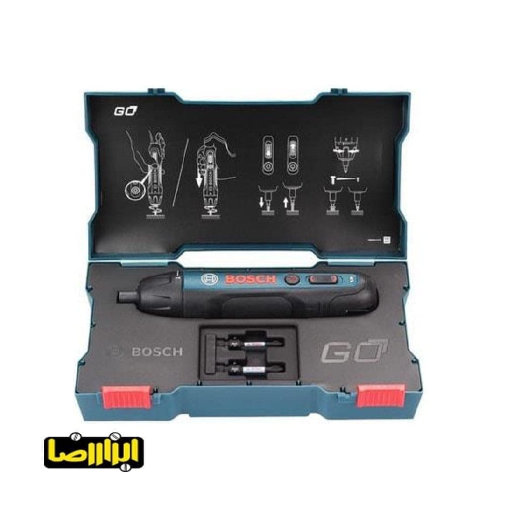 پیچ گوشتی شارژی بوش 3.6 ولت مدل GO2