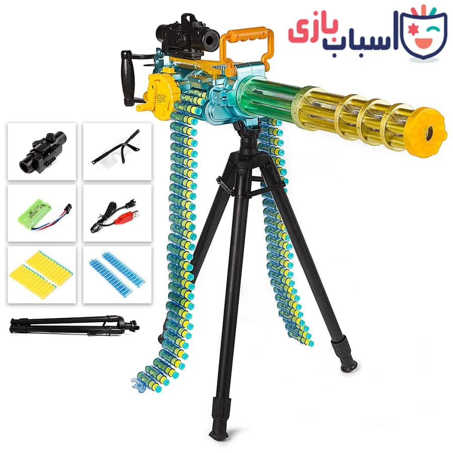 تفنگ تیر ابری شارژی دوربین دار 75