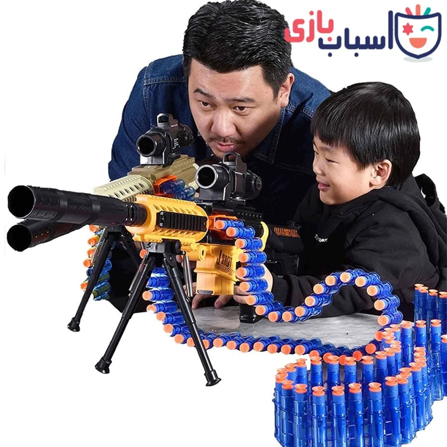 تفنگ پایه دار تیر ابری شارژی 72 — تصویر ۷