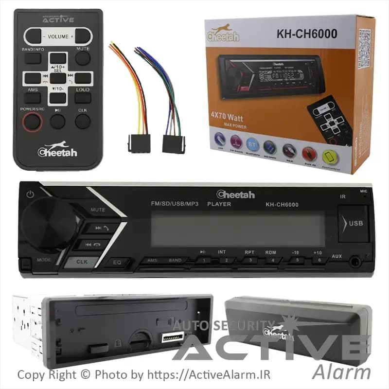 ضبط دکلس بلوتوثی چیتا مدل KH-CH6000 آی‌سی بزرگ — تصویر ۵