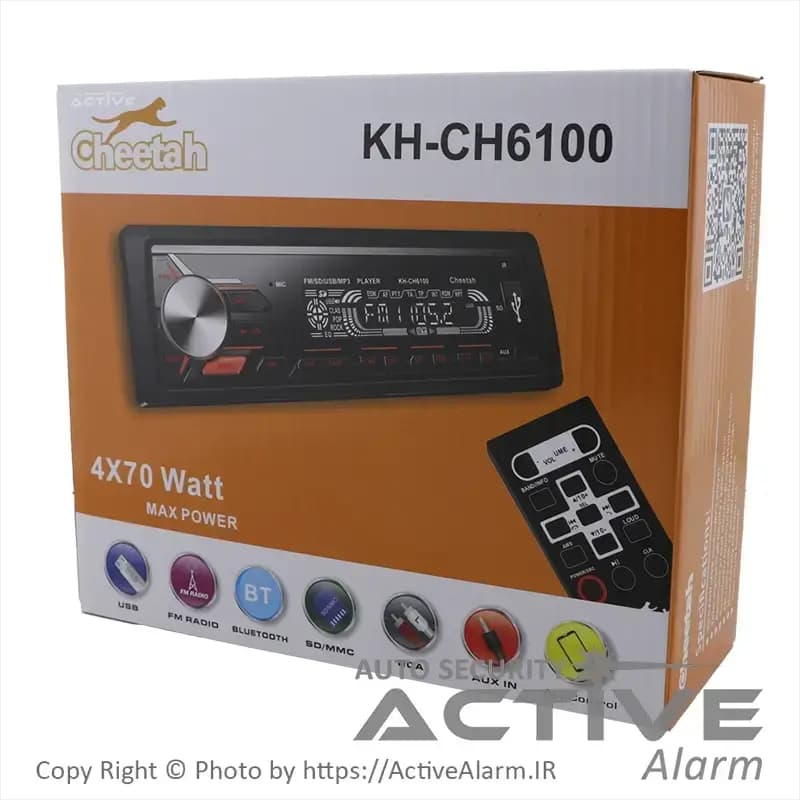 ضبط دکلس بلوتوثی چیتا مدل KH-CH6000 آی‌سی بزرگ — تصویر ۴