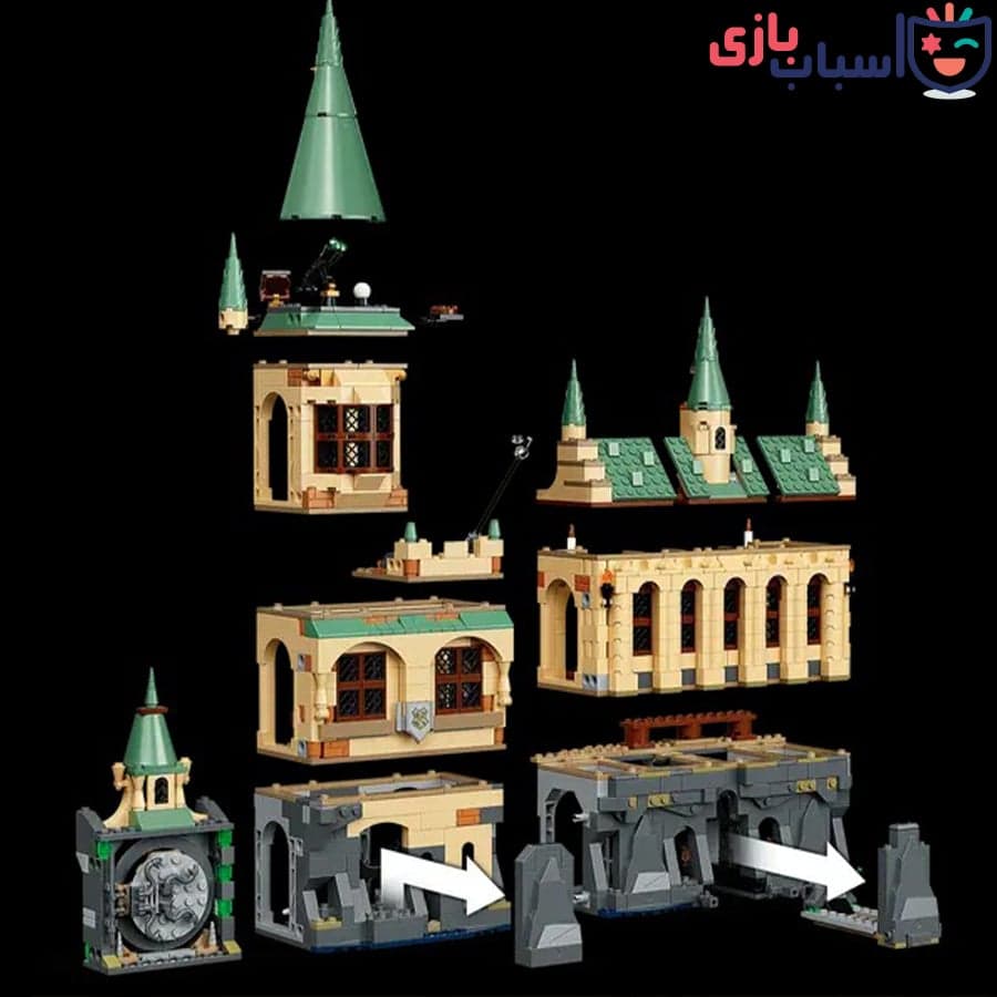 لگو هری پاتر اتاق پنهان هاگوارتز – کد 19071 — تصویر ۸