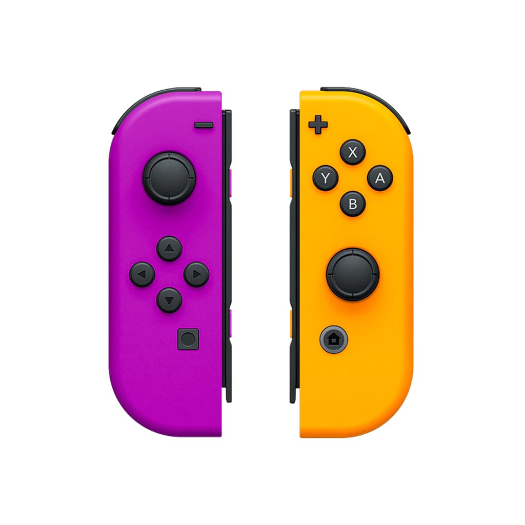 Joy Con نارنجی بنفش — تصویر ۴