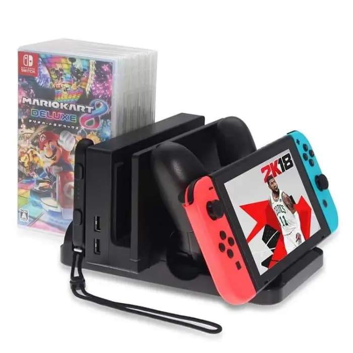 استند شارژ و پایه چند کاره Multi-Function Charging Stand For Nintendo Switch
