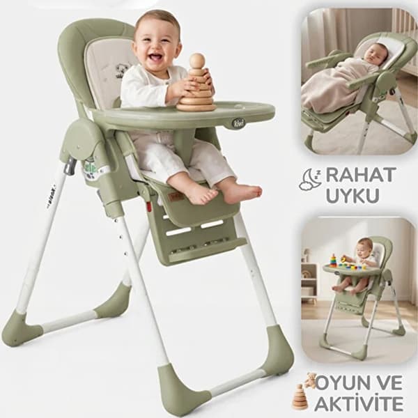 صندلی غذاخوری کودک کیوی مدل Koala Plus آبی — تصویر ۷