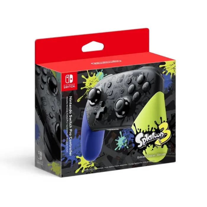 پرو کنترلر نینتندو طرح Splatoon 3 (اورجینال) — تصویر ۴