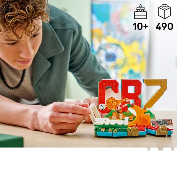 لگو سری ادیشنز مدل Cristiano Ronaldo کد 43012 — تصویر ۷