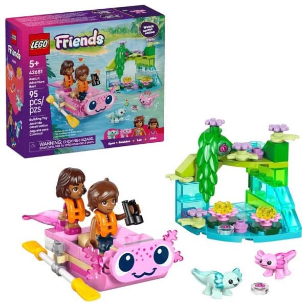 لگو سری فرندز مدل Axolotl Adventure Boat کد 42681