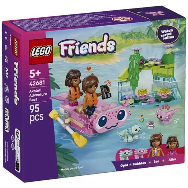 لگو سری فرندز مدل Axolotl Adventure Boat کد 42681 — تصویر ۷