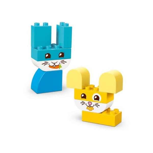 لگو سری دوپلو مدل 3in1 Creative Cute Pets کد 10477 — تصویر ۳