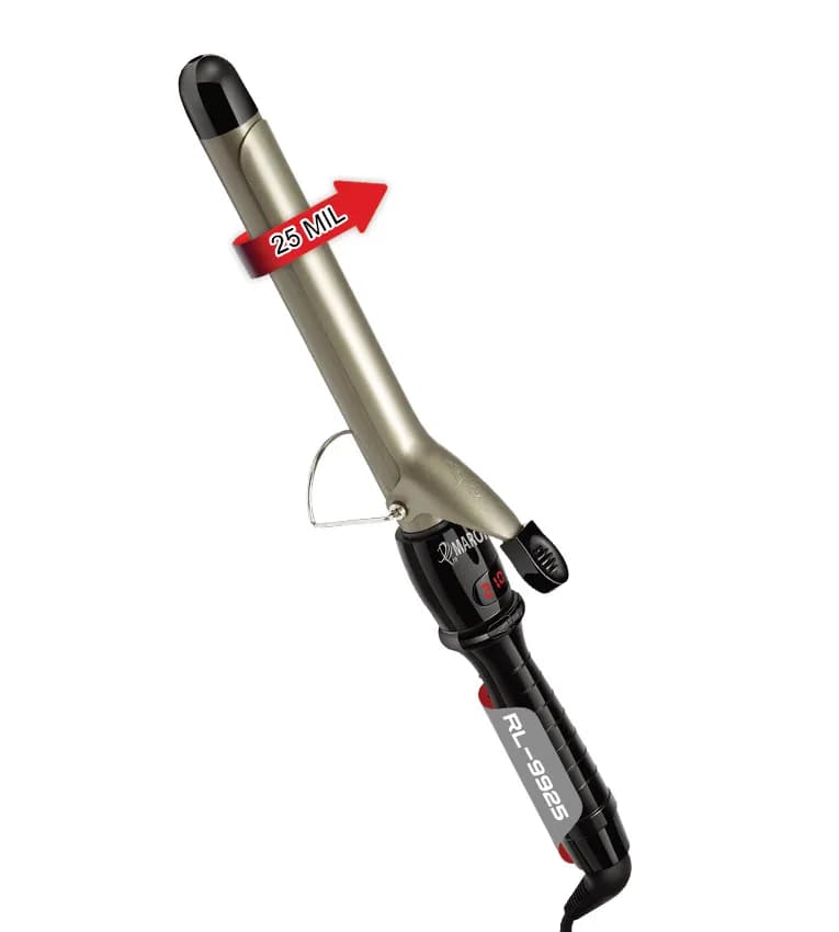 فرکننده موی انبری 25mm پرومارون مدل ‎RL-9925