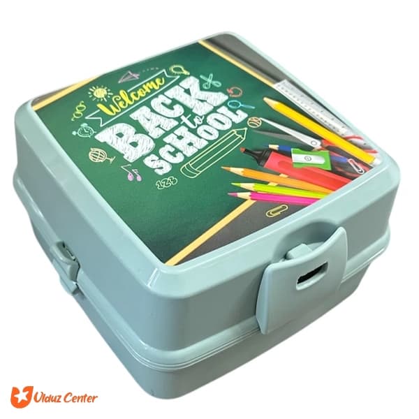 ظرف غذای کودک هوبی لایف مدل Back To School