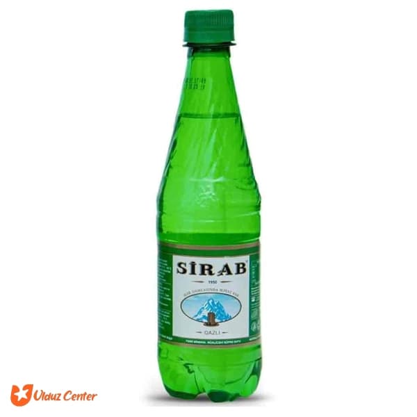 آب معدنی و گاز دار سیراب Sirab حجم 1 لیتری