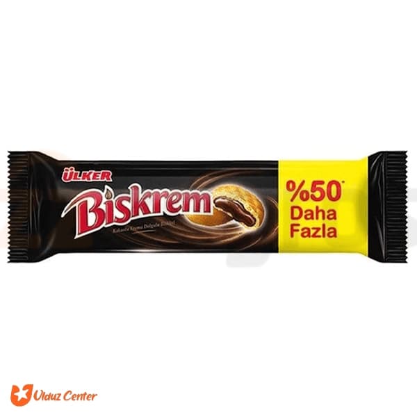 بیسکوئیت مغزدار اولکر مدل Biskrem وزن 150 گرم