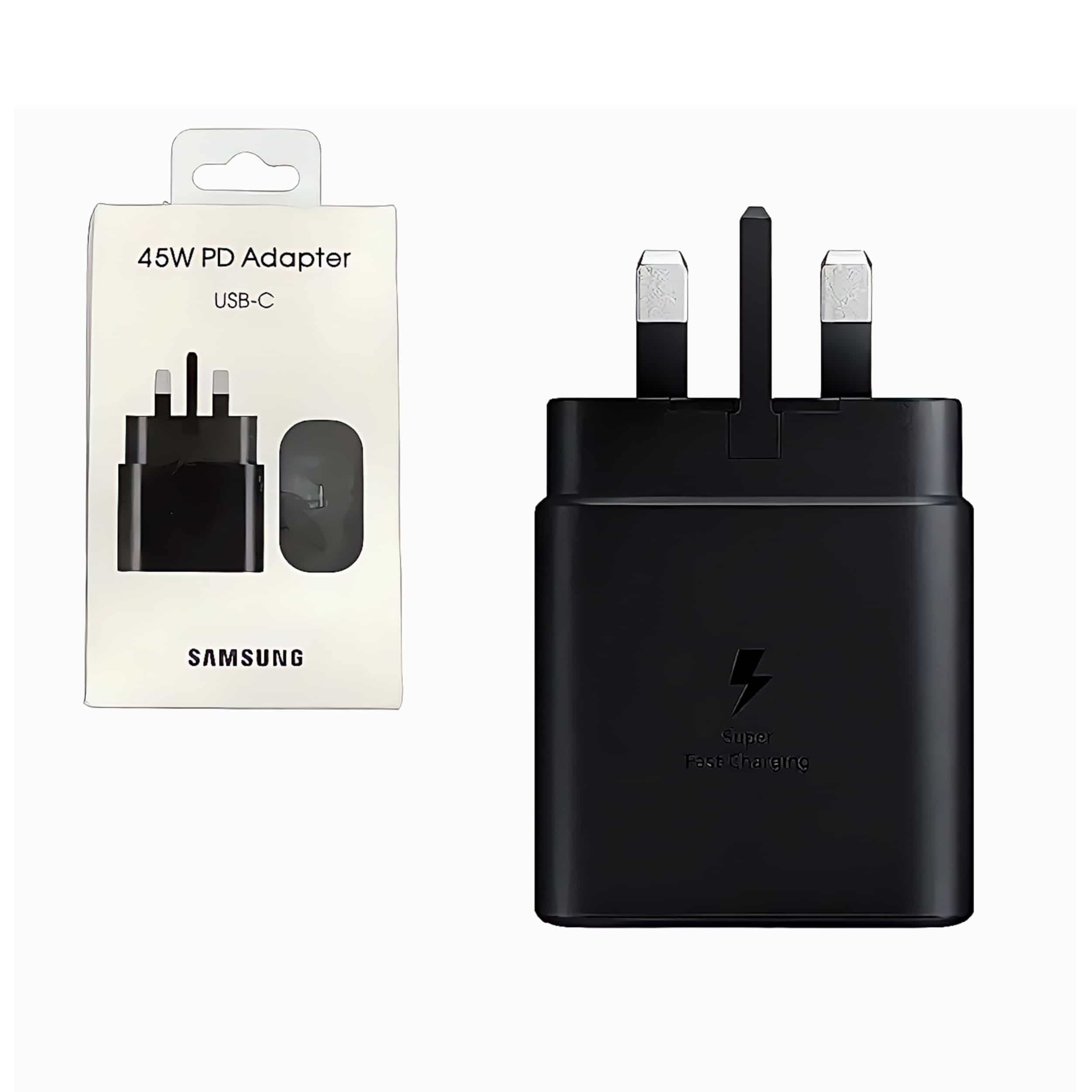 شارژر اورجینال 45 وات سامسونگ Charger Samsung EP-TA845 45W Three Pin Original