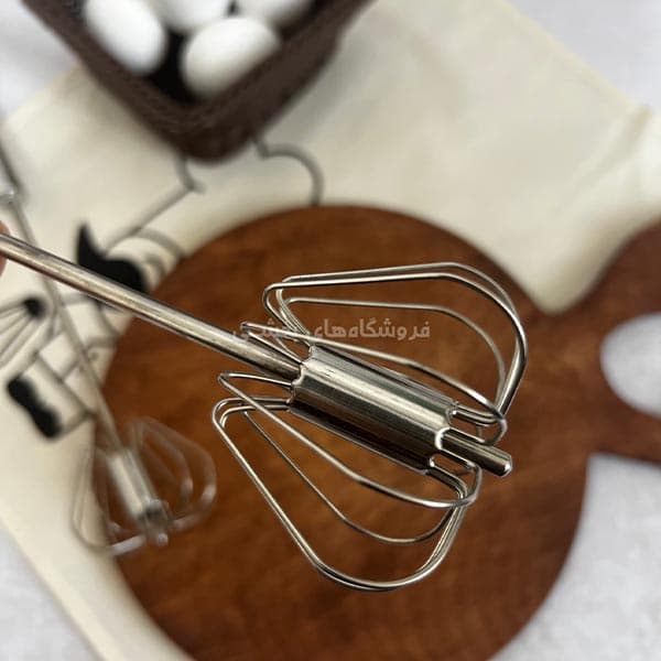 همزن چرخشی استیل متوسط — تصویر ۳