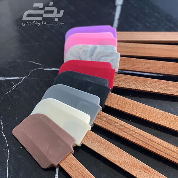 لیسک سیلیکونی نسوز مدل دسته چوبی او استایل — تصویر ۲