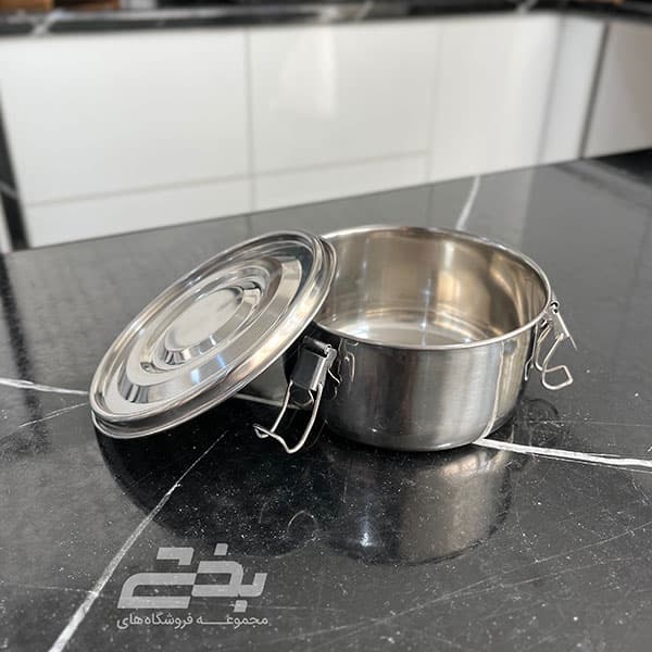 ظرف غذا استیل کوچک — تصویر ۲
