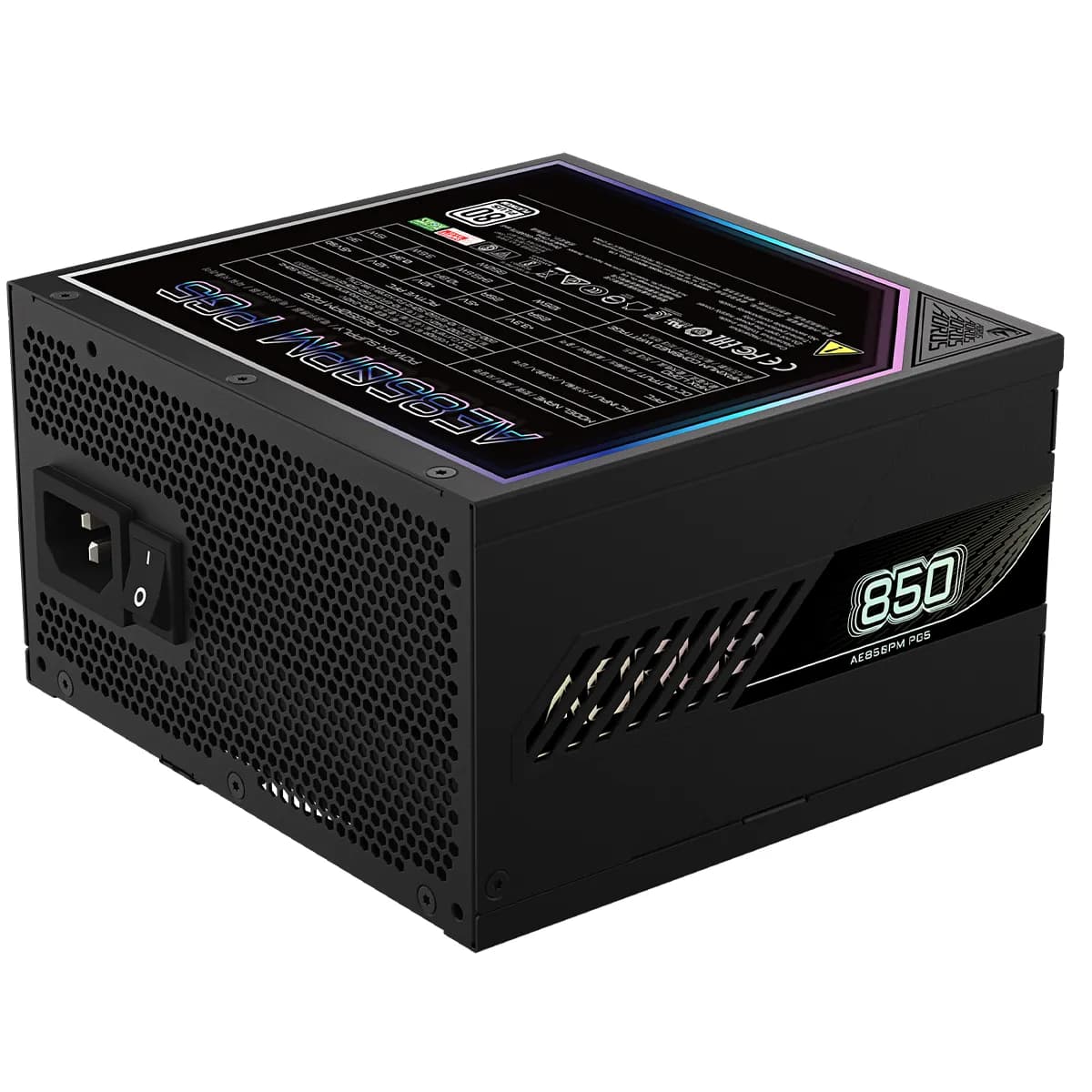منبع تغذیه GIGABYTE AORUS ELITE P850W Platinum 850W — تصویر ۲