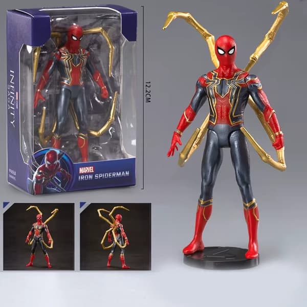 فیگور 10 سانتی ZD TOYS مدل Iron Spider-Man — تصویر ۲