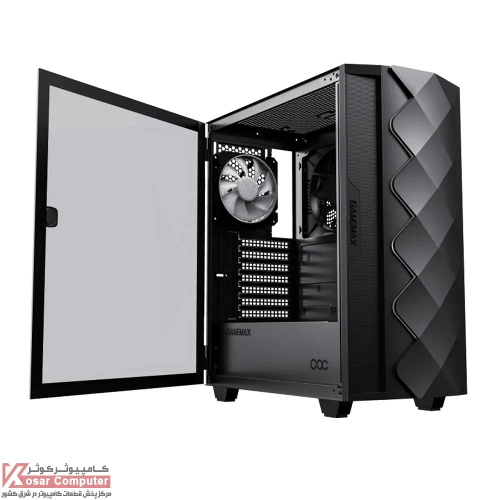 کیس گیم مکس مدل Diamond CP BK — تصویر ۵