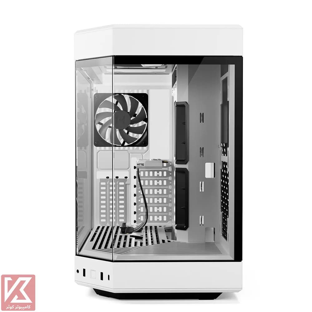 کیس هایت مدل HYTE Y60 Snow White — تصویر ۴